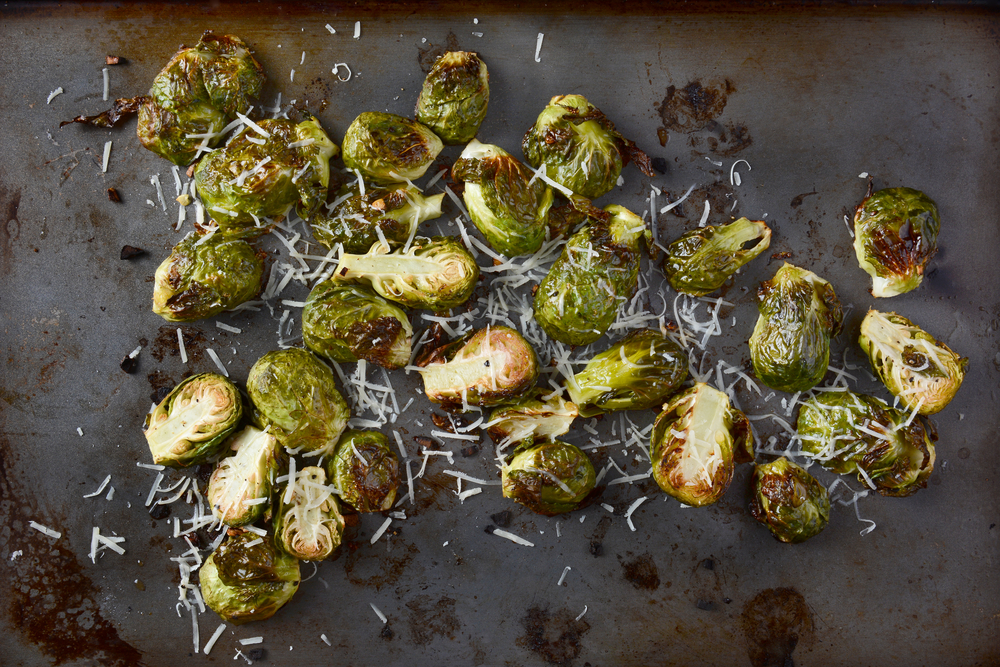Recipe: Air fried crispy parmesan Brussels sprouts