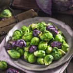 Uncooked Brussels sprouts