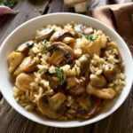 Risotto with mushrooms